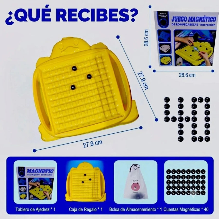 Juego de Mesa Magnetico — El Regalo que Hace Pensar a tu Hijo, Sin Pantallas 🧲