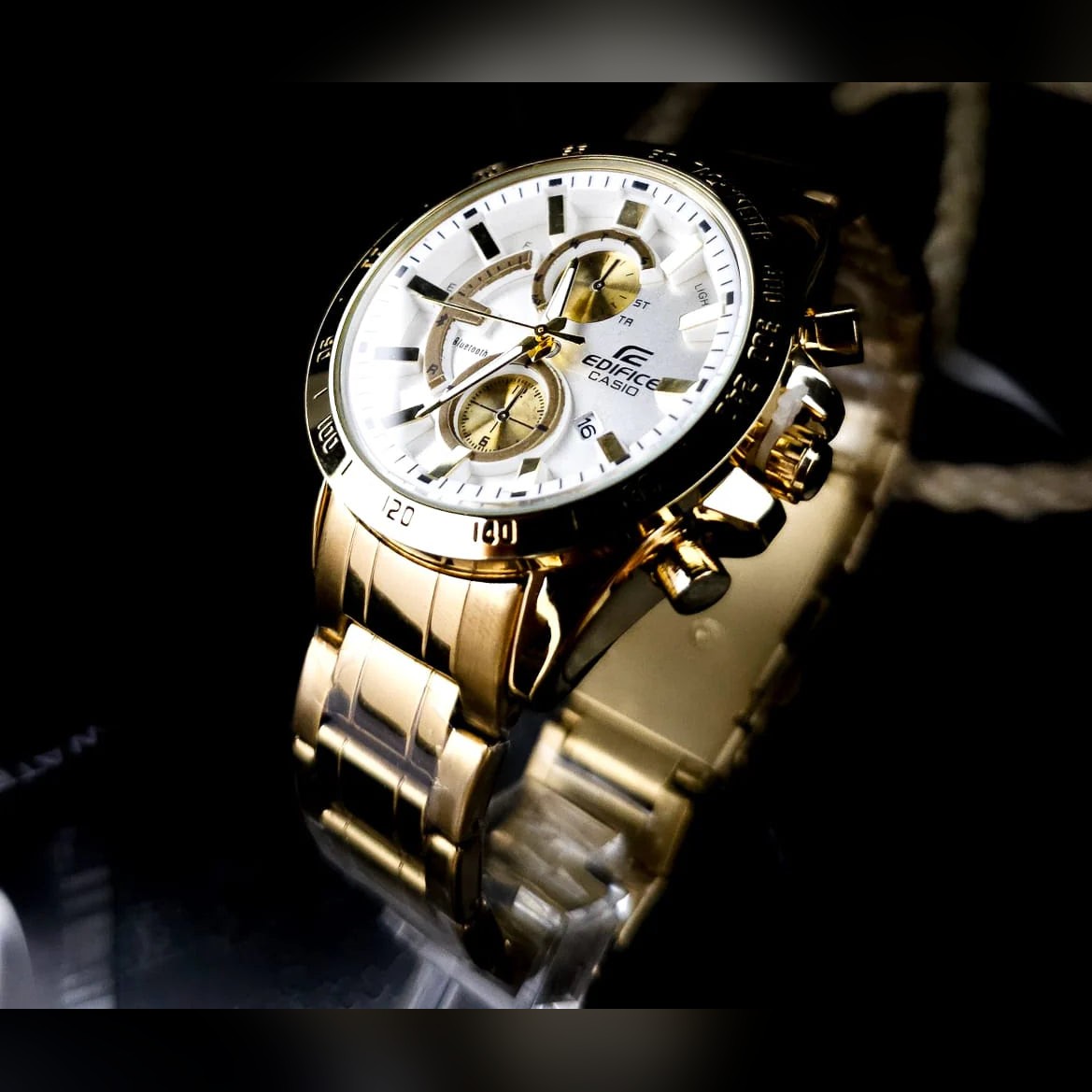 Reloj Cronógrafo Ejecutivo ⌚ Acero Inoxidable, Cinco Acabados — 1