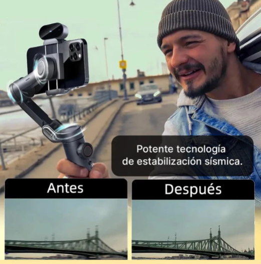 Trípode para Celular con Control Bluetooth