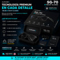 Lentes Inteligentes SG-70 | Audio + Cámara + AI
