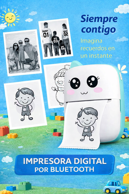 Mini Impresora Térmica Bluetooth