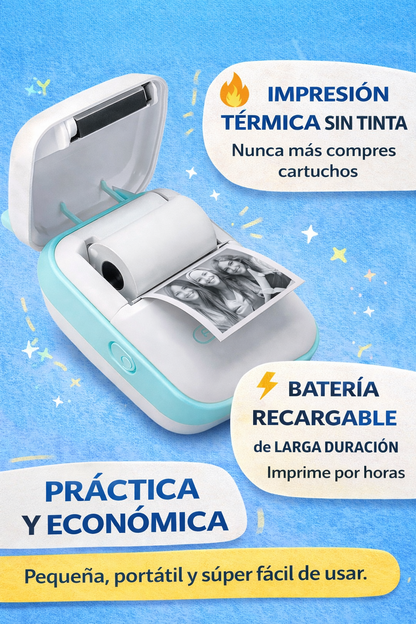 Mini Impresora Térmica Bluetooth