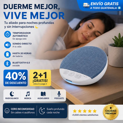 DreamWave — Altavoz de Almohada con Sonido Privado para Dormir 😴🎶