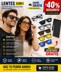 Gafas 6 en 1 Horizon | Lentes Intercambiables Magnéticos