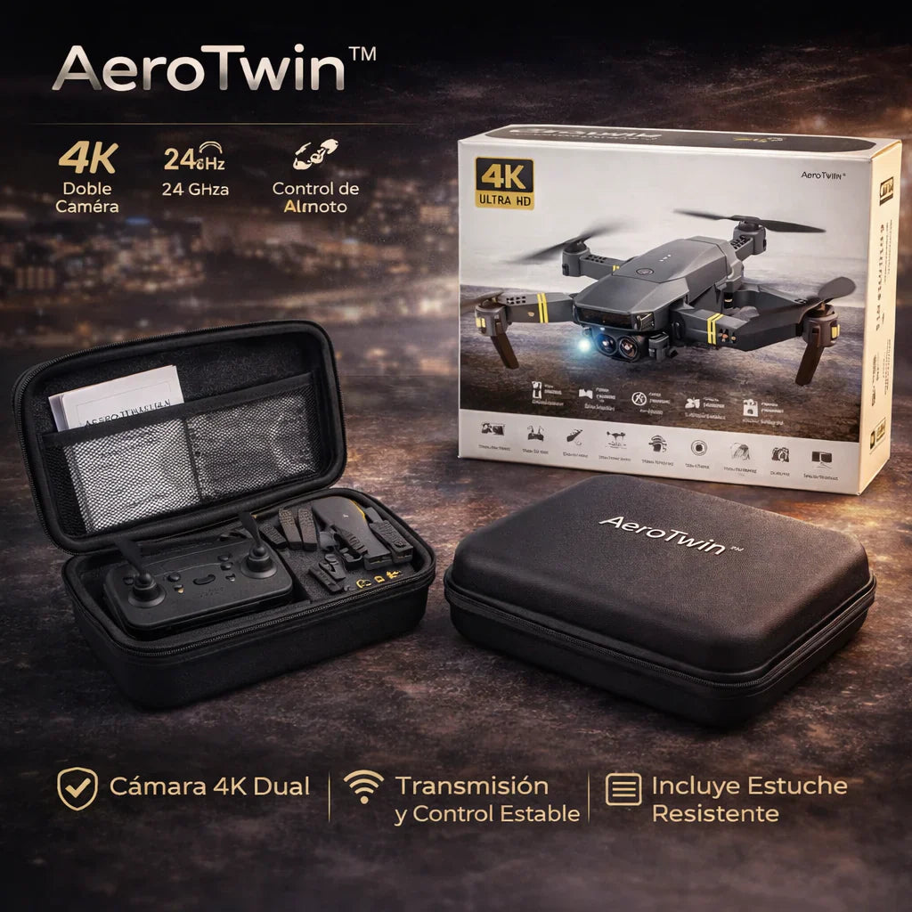 AeroTwin dron cámara dual
