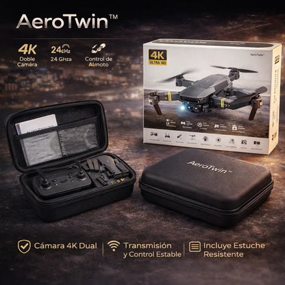 AeroTwin dron cámara dual