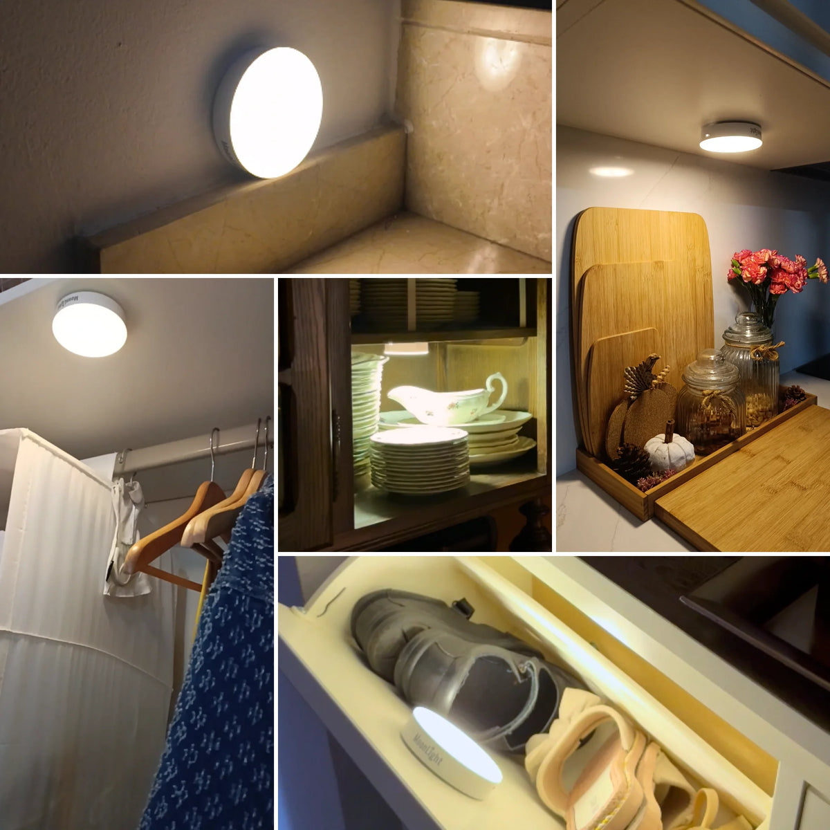 Foco LED Recargable con Sensor de Movimiento — Luz Automática Sin Cables