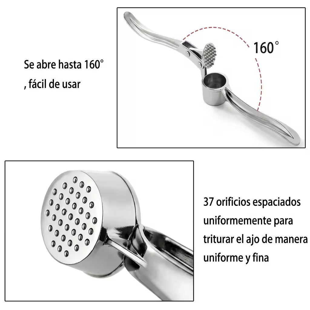 AjoPress Pro — Prensa Trituradora de Ajo y Jengibre