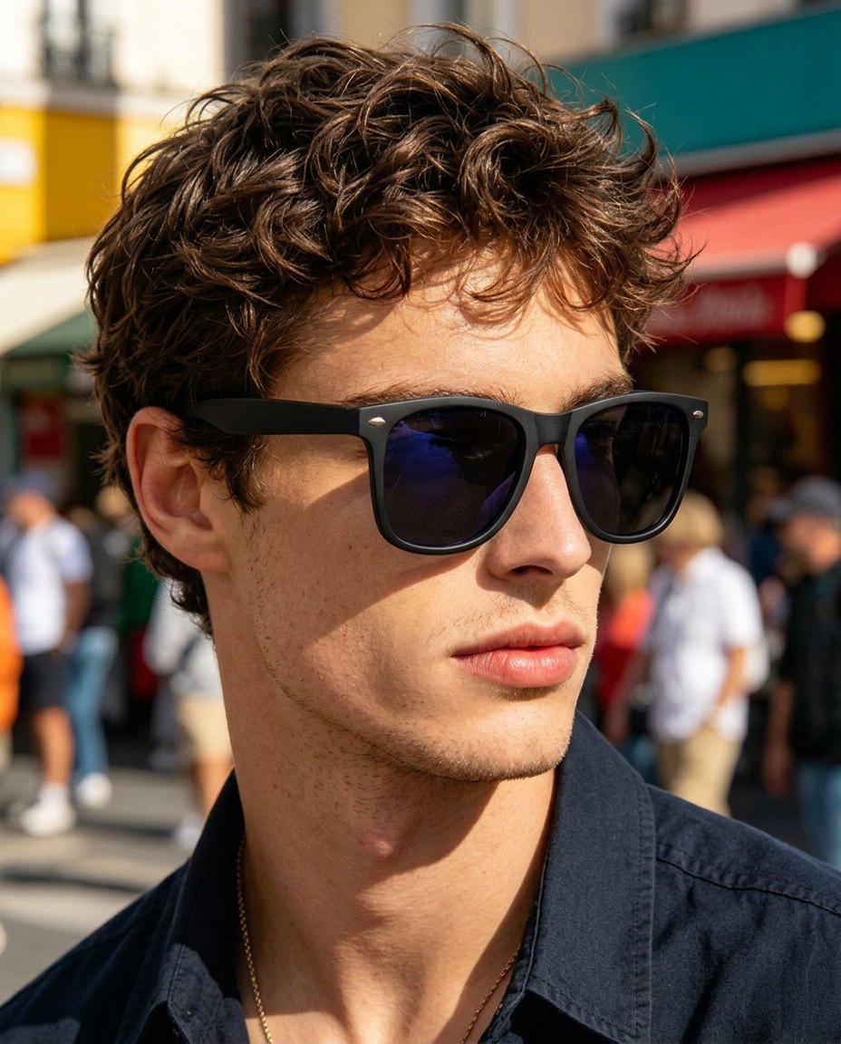 Gafas Wayfarer fotocromáticas oscurecidas