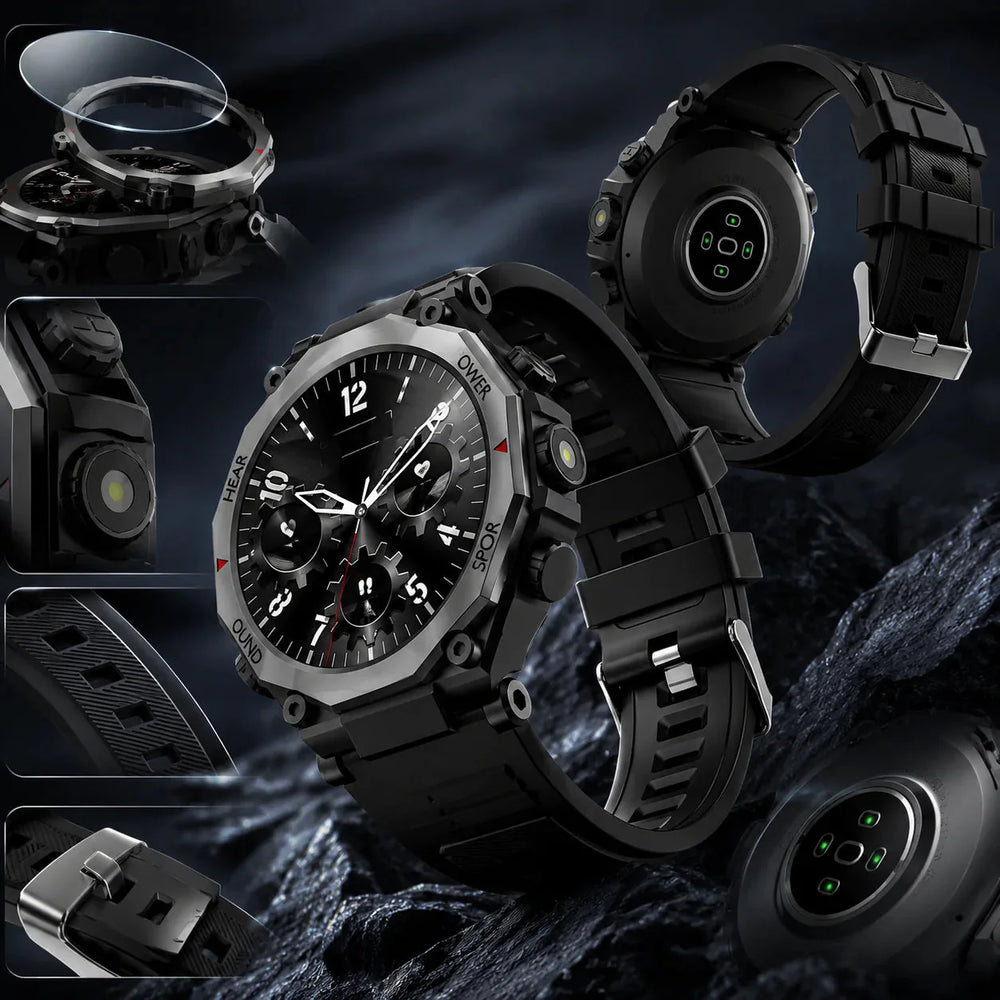 Reloj Inteligente GT6 Pro — Llamadas Bluetooth y Linterna