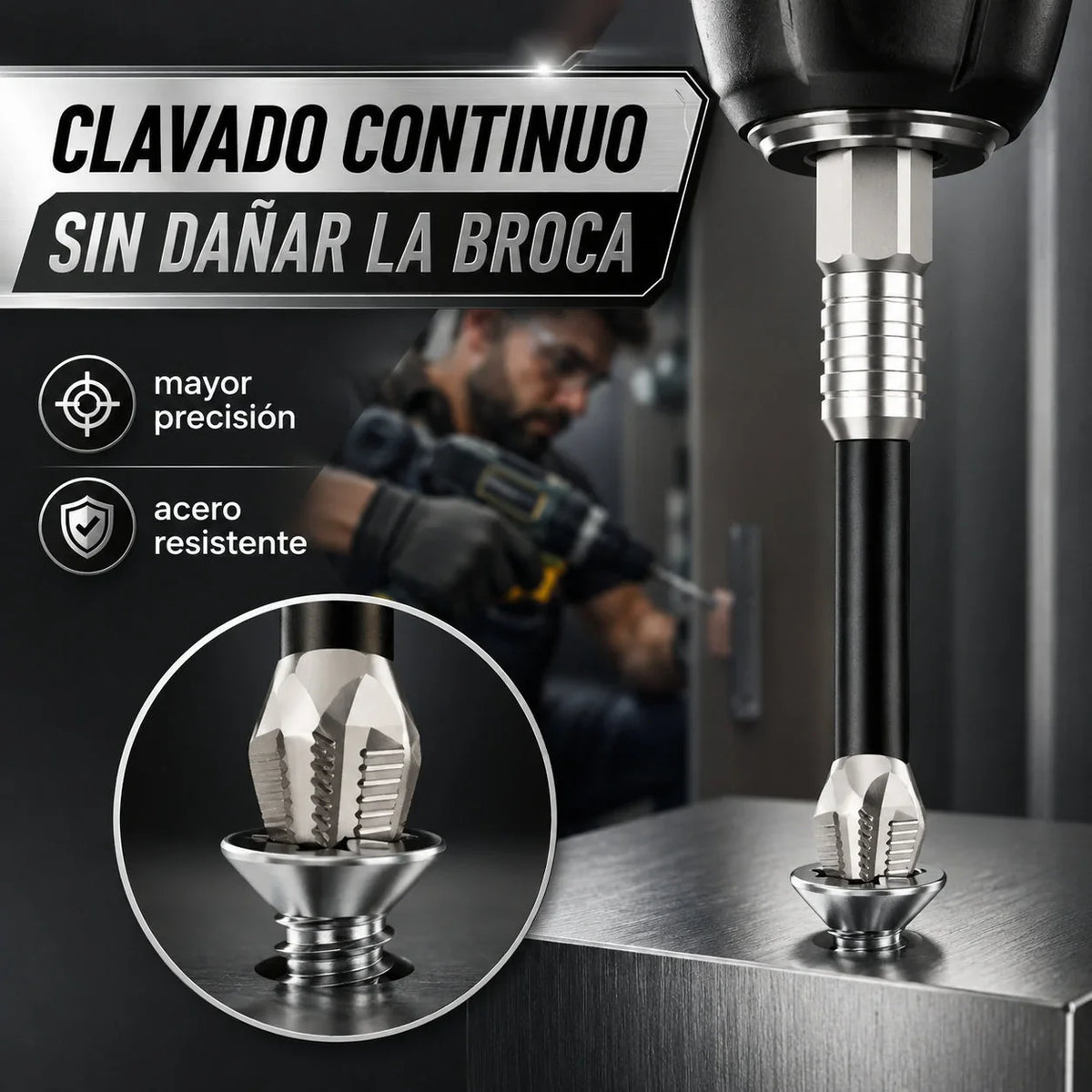 Kit Brocamax® — Brocas Autoperforantes de Acero S2 (2x1)