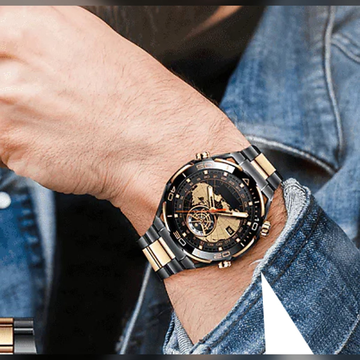 Smartwatch con Llamadas ⌚ Bluetooth, Localización y Acabado en Oro — 3