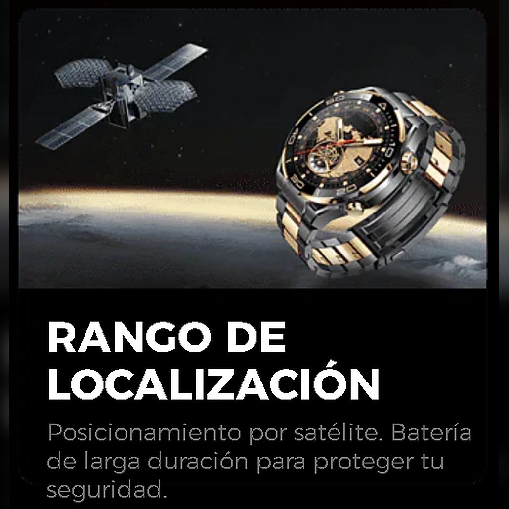 Smartwatch con Llamadas ⌚ Bluetooth, Localización y Acabado en Oro — 5