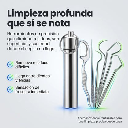 Kit dental acero 2