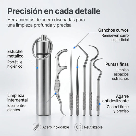Kit dental acero 1