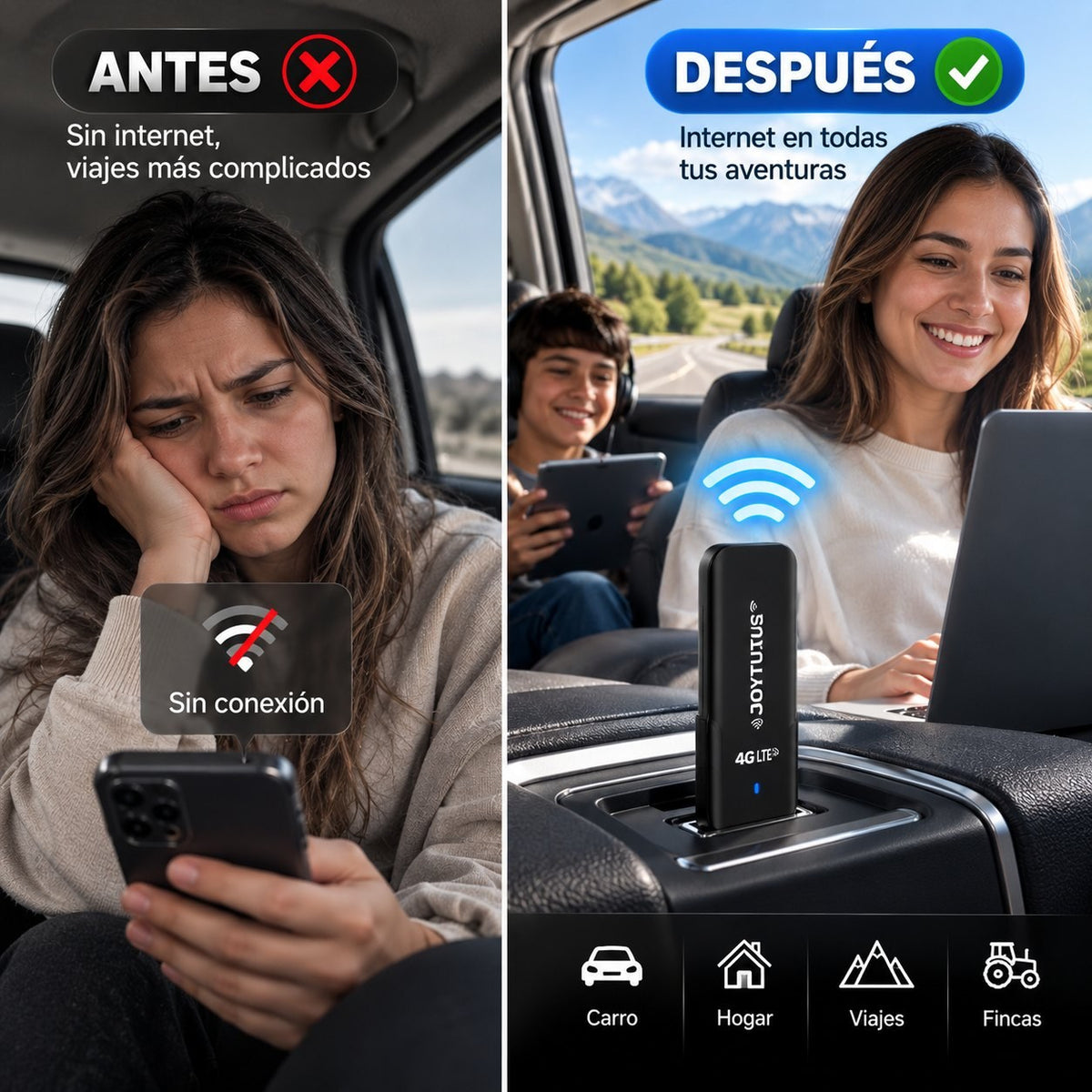 Módem Wi-Fi 4G LTE Portátil