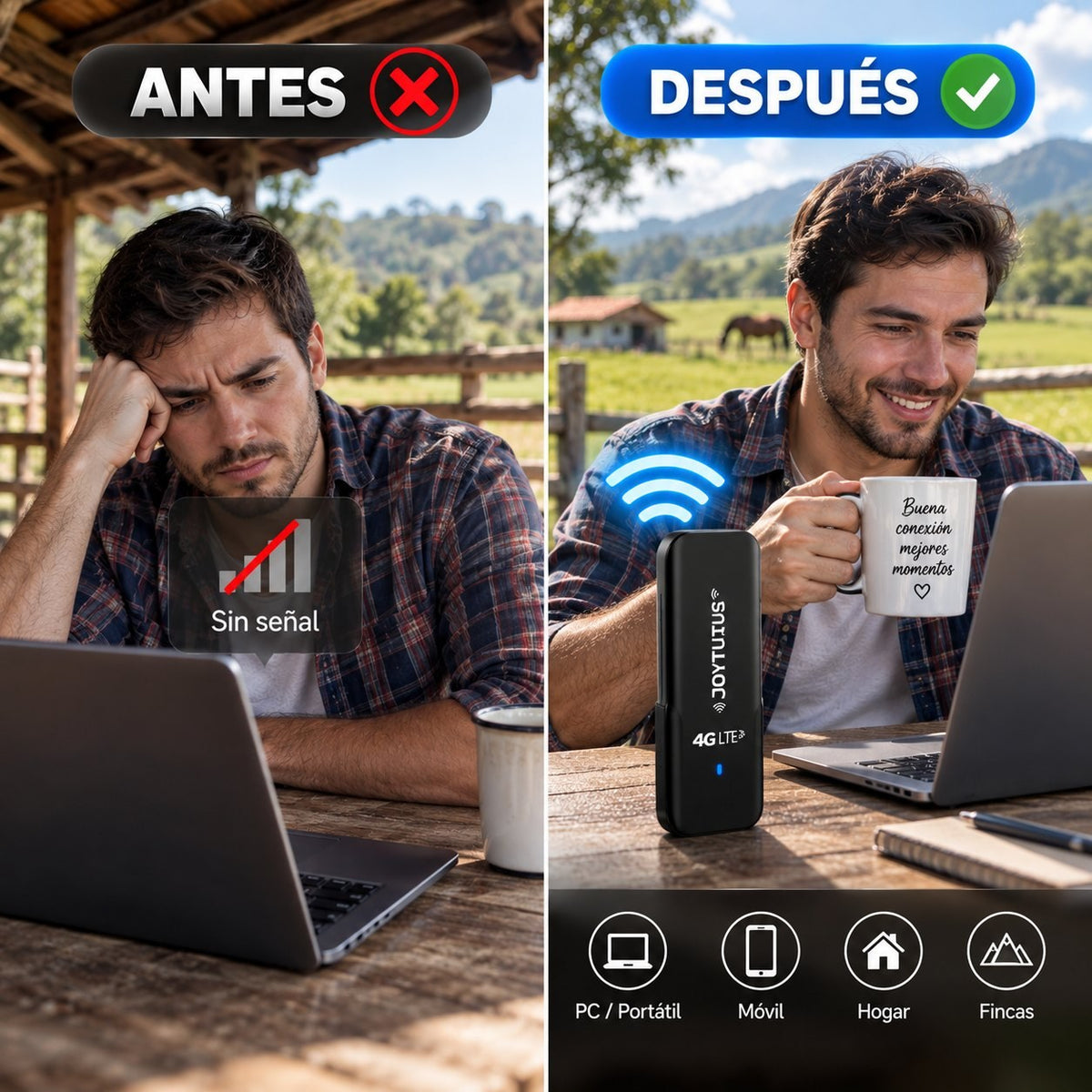 Módem Wi-Fi 4G LTE Portátil