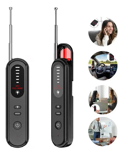 Detector de Cámaras, Micrófonos y GPS Ocultos — Revisá Cualquier Cuarto en Minutos