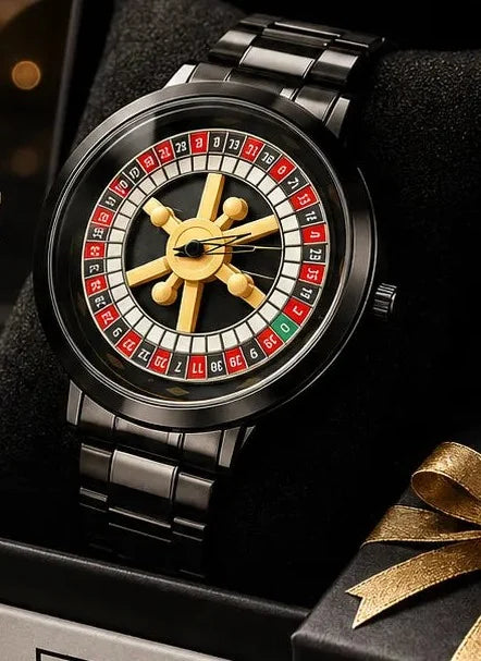 Reloj Casino Ruleta — Automático, Acero Inoxidable