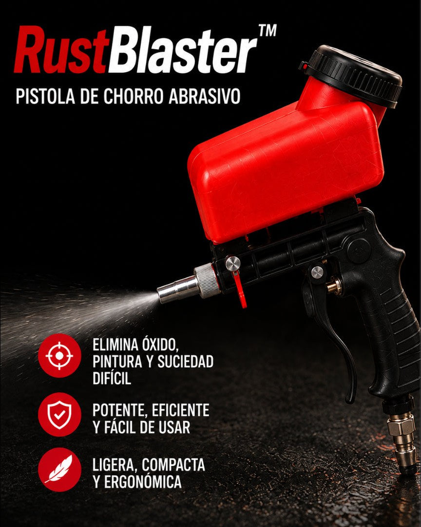 Pistola de chorro abrasivo RustBlaster