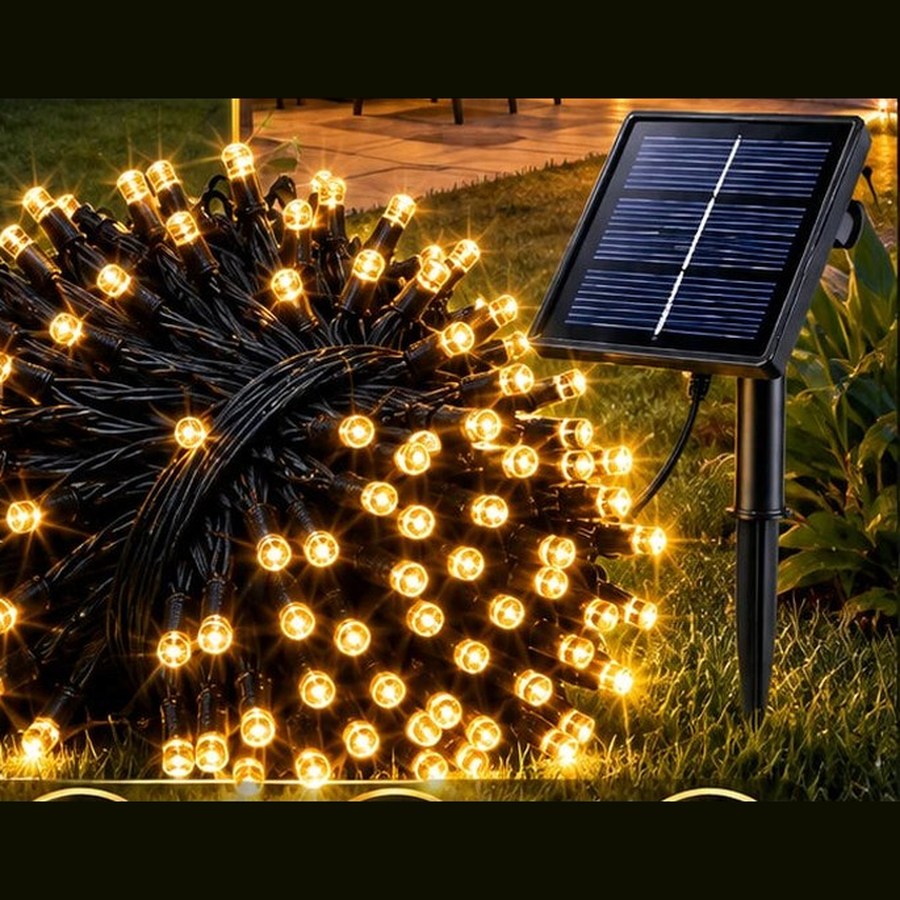 SolarLux 500 — Cadena de Luces Solares de 50 m con 500 LED