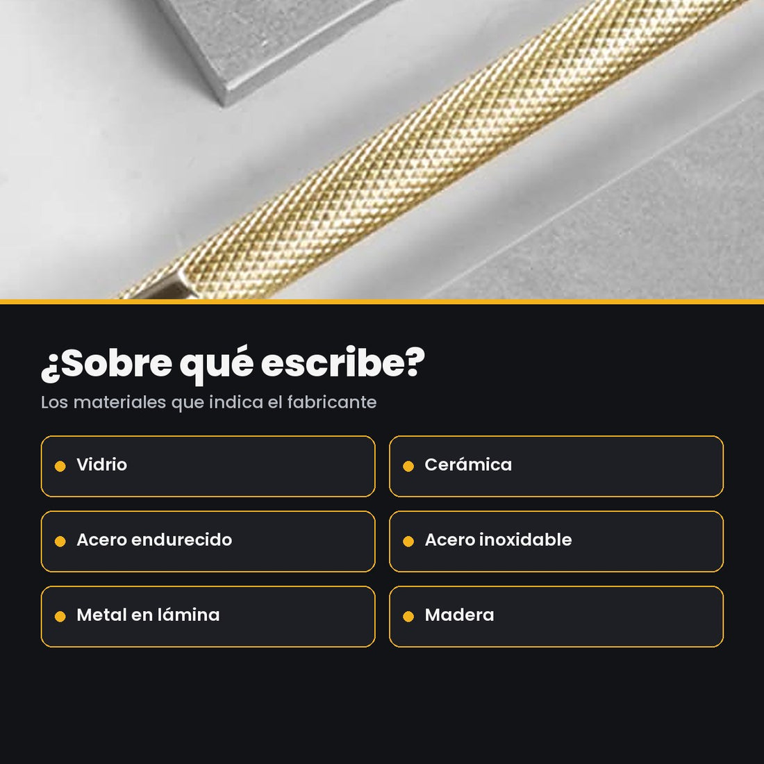 TungsPen Pro — Lápiz Grabador con Punta de Carburo de Tungsteno