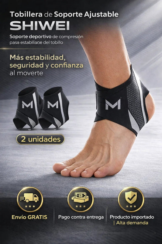 Tobillera Deportiva de Compresión 🦶 Set x2